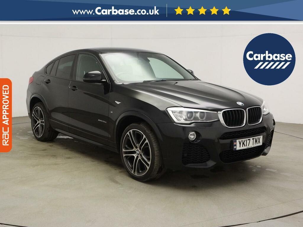 BMW X4 2.0 20D M Sport Suv Xdrive Euro 6 Black