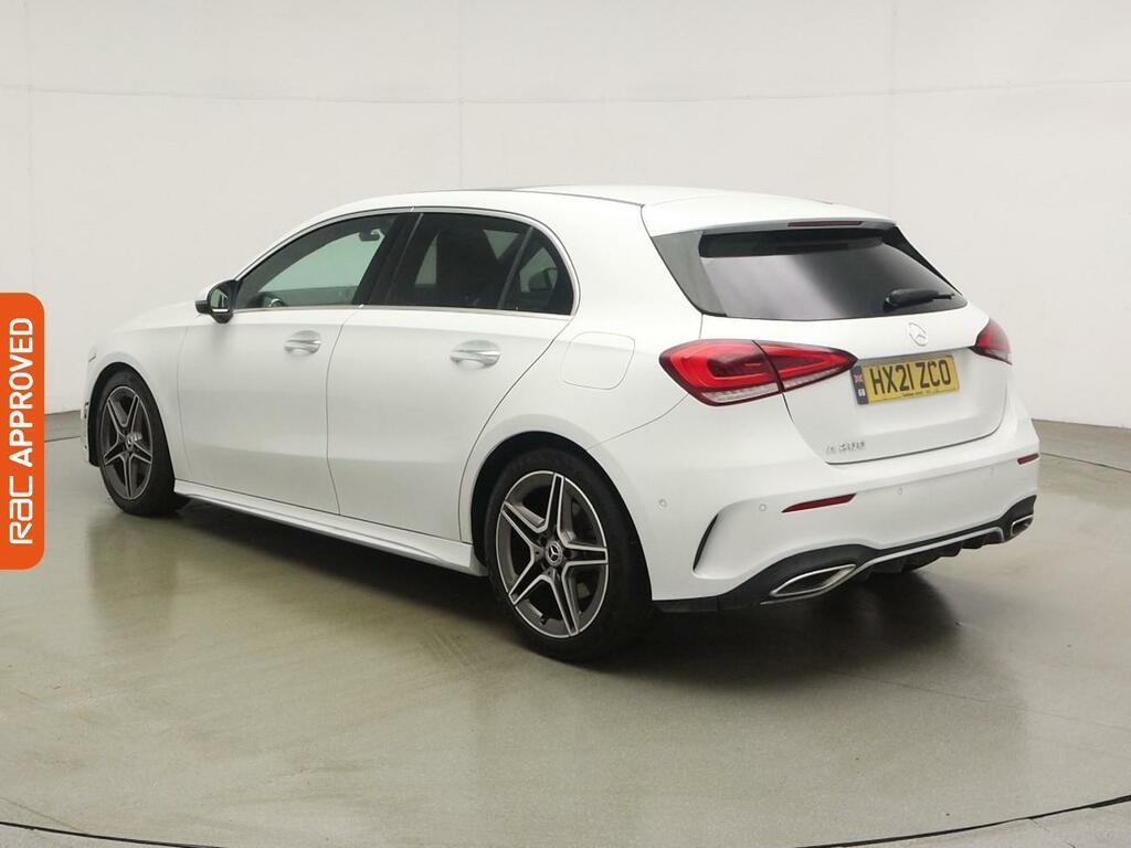 Mercedes-Benz A Class 1.3 A200 Amg Line Premium Plus 2 Hatchback P HX21ZCO White #4
