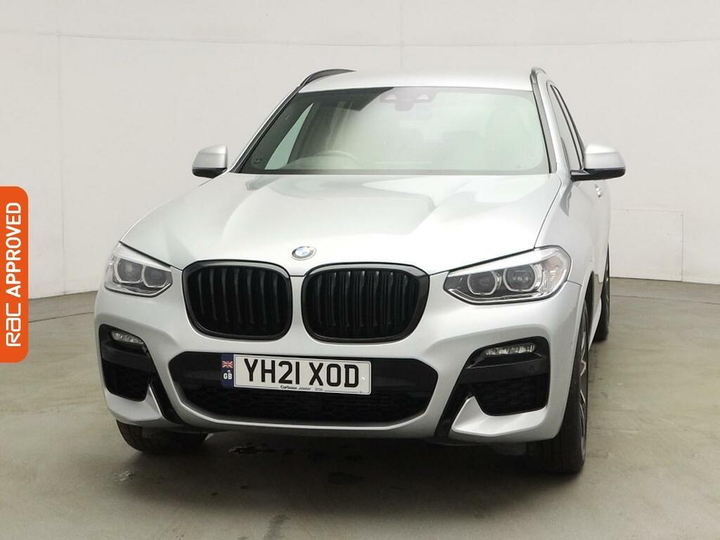 BMW X3 2.0 20D Mht M Sport Suv Hybrid Xdr YH21XOD Silver #6