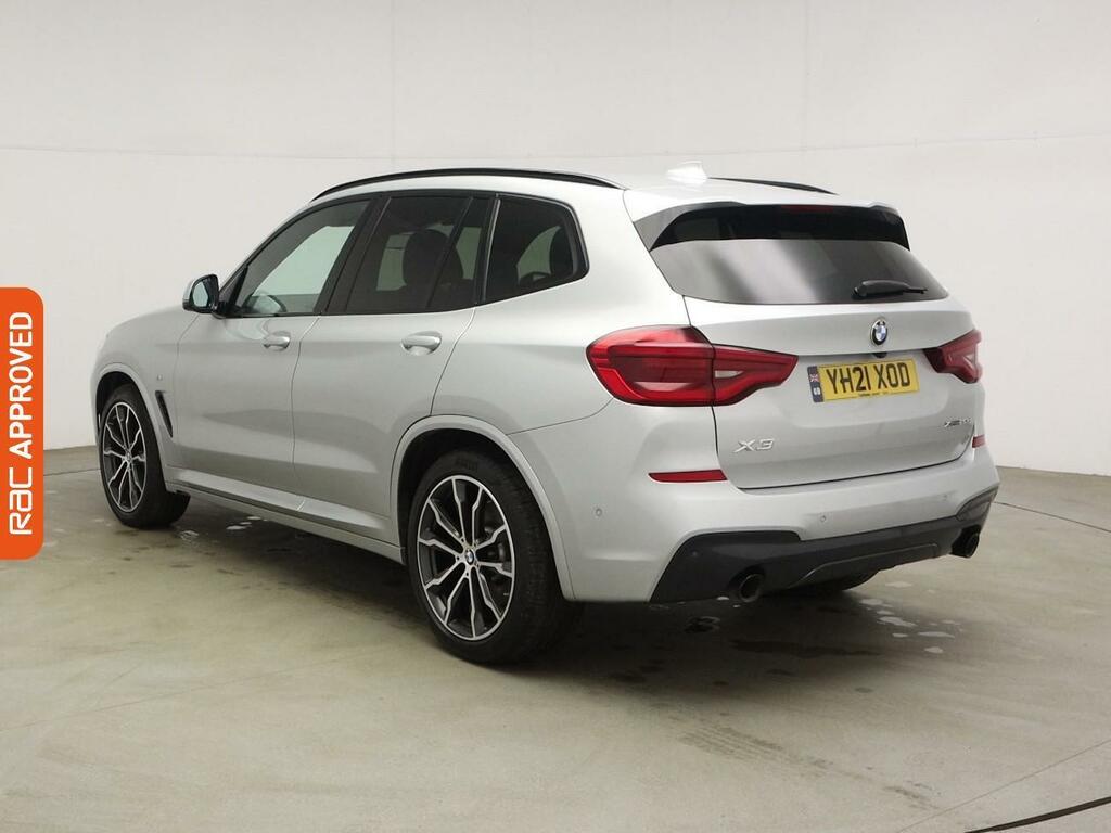 BMW X3 2.0 20D Mht M Sport Suv Hybrid Xdr YH21XOD Silver #4