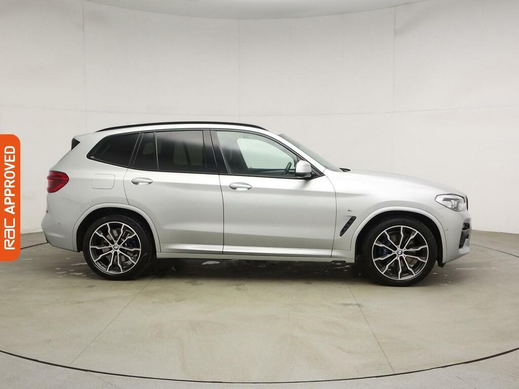 BMW X3 2.0 20D Mht M Sport Suv Hybrid Xdr YH21XOD Silver #5