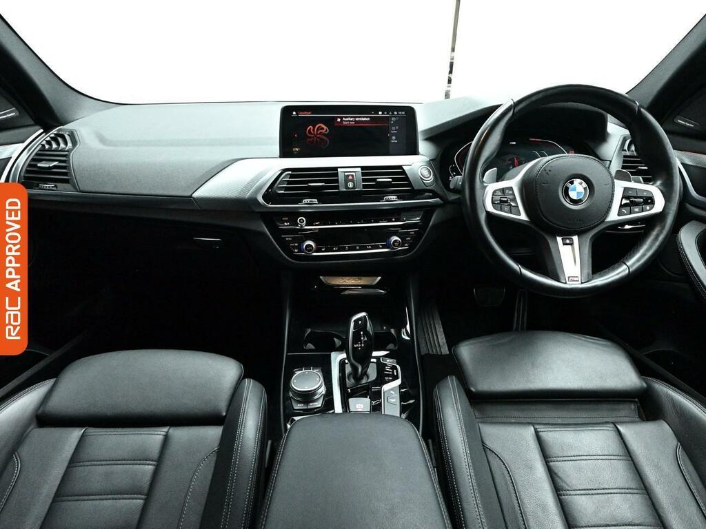 BMW X3 2.0 20D Mht M Sport Suv Hybrid Xdr YH21XOD Silver #2