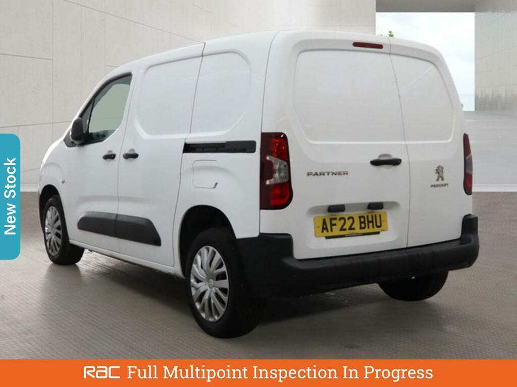 Peugeot Partner 1.5 Bluehdi 1000 Professional Premium Standard Pan AF22BHU White #6