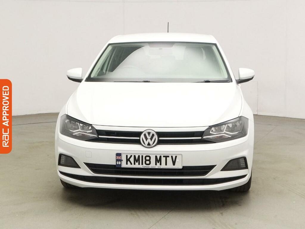 Volkswagen Polo 1.0 Tsi Se Hatchback Dsg Euro 6 Ss KM18MTV White #6
