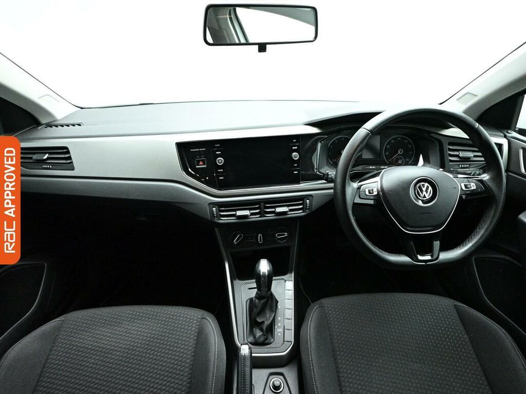 Volkswagen Polo 1.0 Tsi Se Hatchback Dsg Euro 6 Ss KM18MTV White #2