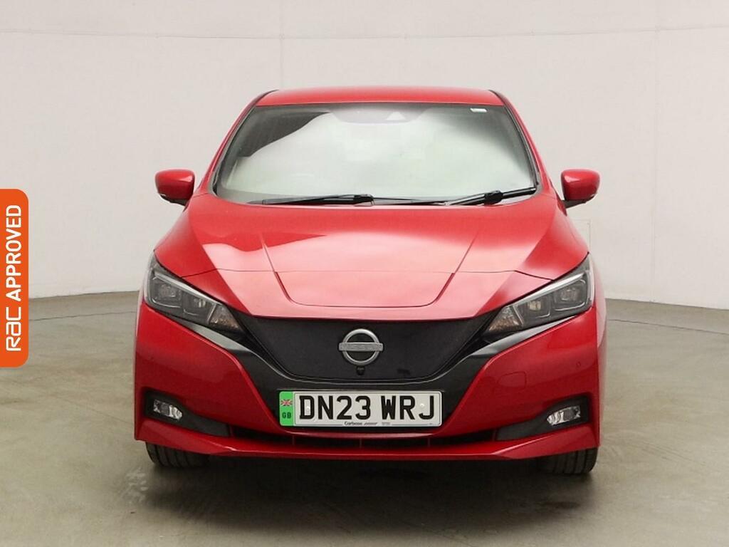 Nissan Leaf 59Kwh E Tekna Hatchback 217 Ps DN23WRJ Red #6