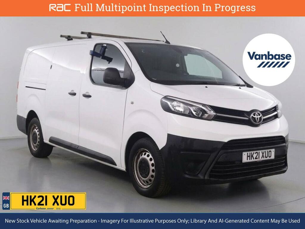 Toyota PROACE 2.0D Icon Long Panel Van 6Dr Lwb Eur White #3