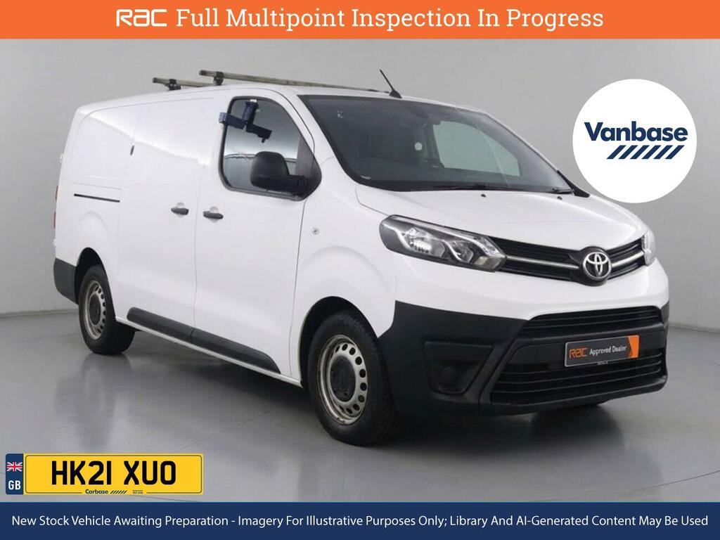 Toyota PROACE 2.0D Icon Long Panel Van 6Dr Lwb Eur White #4