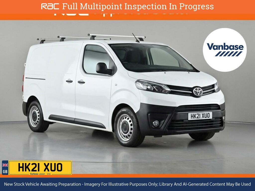 Toyota PROACE 2.0D Icon Long Panel Van 6Dr Lwb Eur White #4