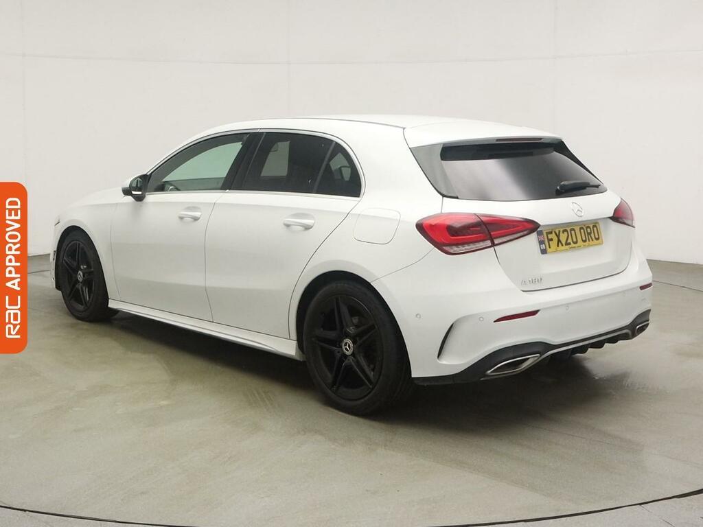 Mercedes-Benz A Class 1.3 A180 Amg Line Executive Hatchback FX20ORO White #4