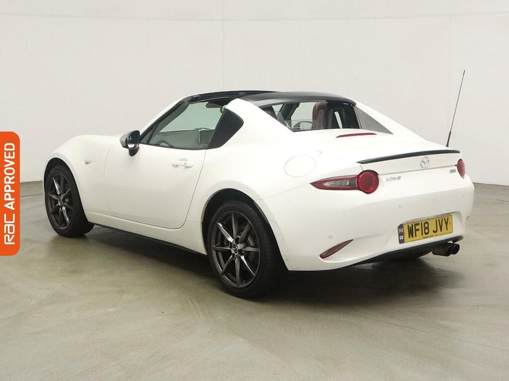 Mazda MX-5 RF 2.0 Skyactiv-g Sport Nav Convertible Ma WF18JVY White #4