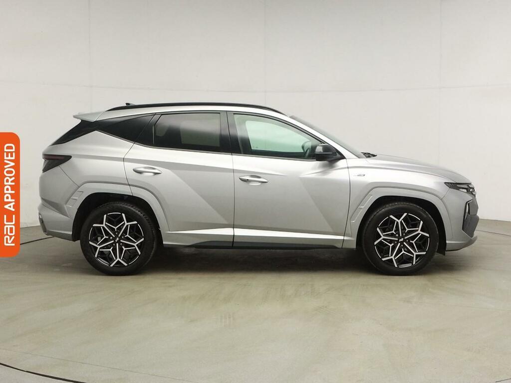 Hyundai Tucson 1.6 T-gdi N Line Suv Euro 6 Ss DV22YDR Silver #5