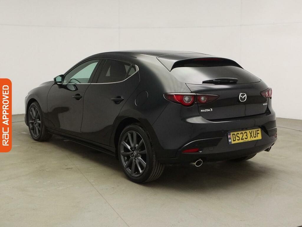 Mazda 3 2.0 E-skyactiv-g Mhev Sport Lux Hatchback Petr Black #4