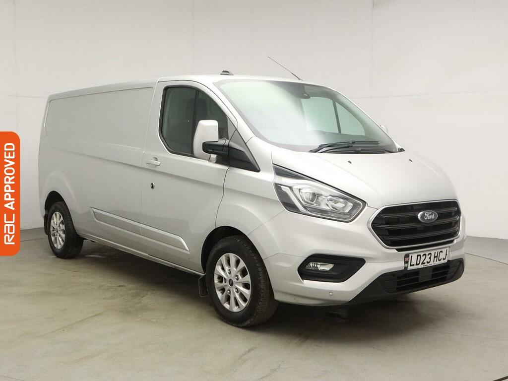Ford Transit Custom 2.0 300 Ecoblue Limited Panel Van Manua LD23HCJ Silver #4