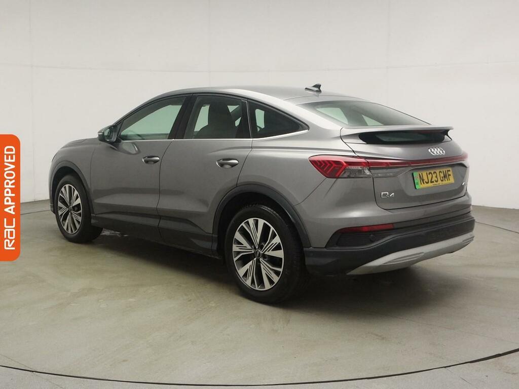 Audi Q4 E Tron 40 Sport Sportback 82Kwh 204 Ps NJ23GMF Grey #4