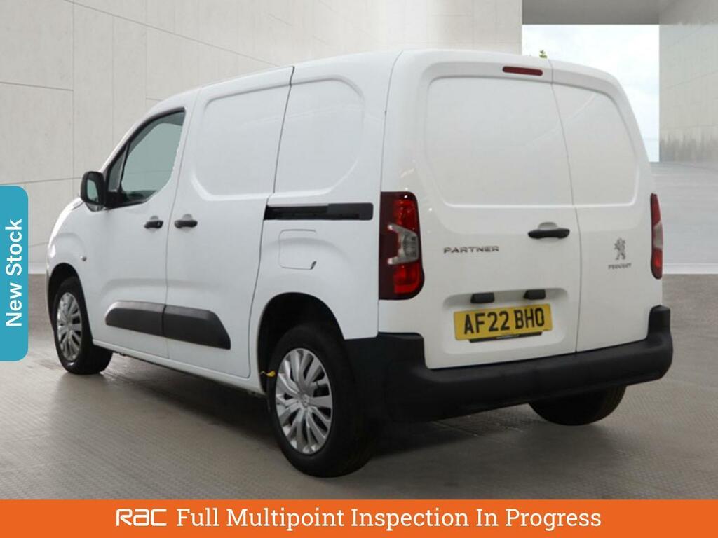 Peugeot Partner 1.5 Bluehdi 1000 Professional Premium Standard Pan AF22BHO White #6