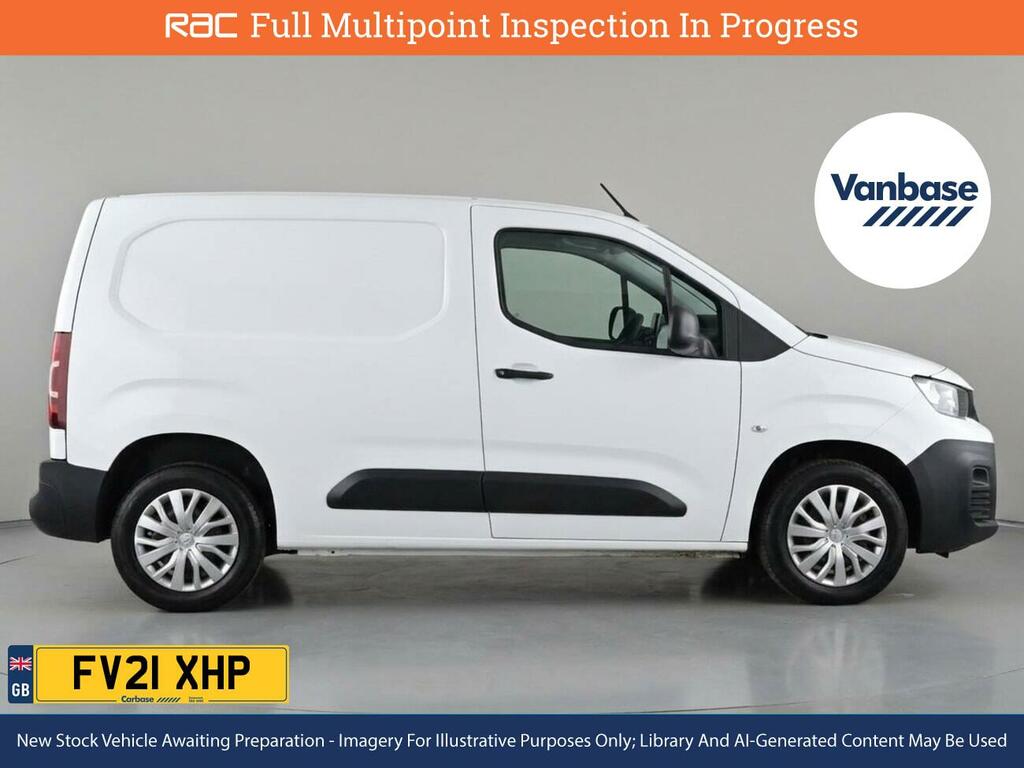 Peugeot Partner 1.5 Bluehdi 1000 Professional Standard Panel Van 5 White
