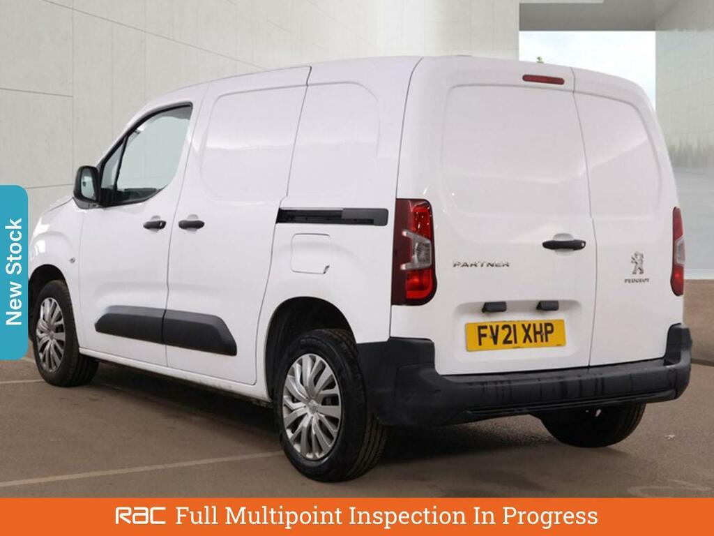 Peugeot Partner 1.5 Bluehdi 1000 Professional Standard Panel Van 5 FV21XHP White #6