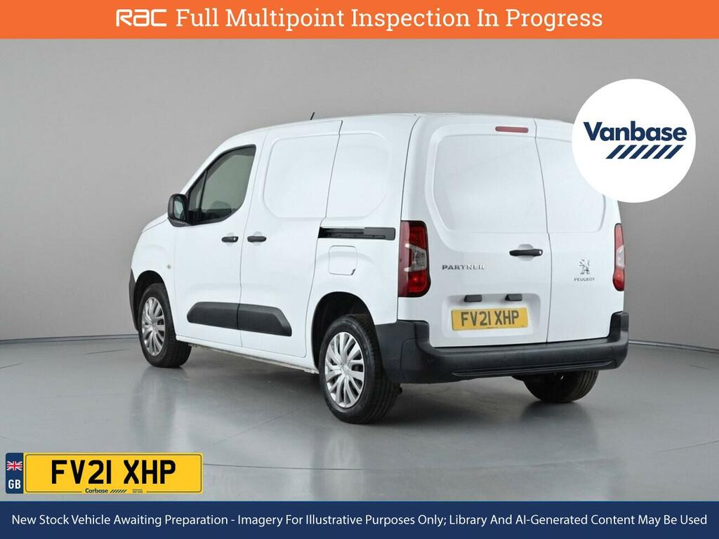 Peugeot Partner 1.5 Bluehdi 1000 Professional Standard Panel Van 5 White #5