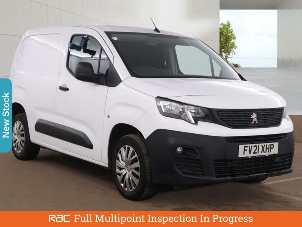 Peugeot Partner 1.5 Bluehdi 1000 Professional Standard Panel Van 5 FV21XHP White #5