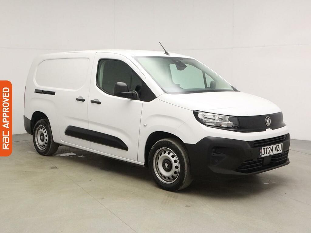 Vauxhall Combo 1.5 Turbo D 2300 Prime XL Panel Van 6Dr Man DT24WZU White #4