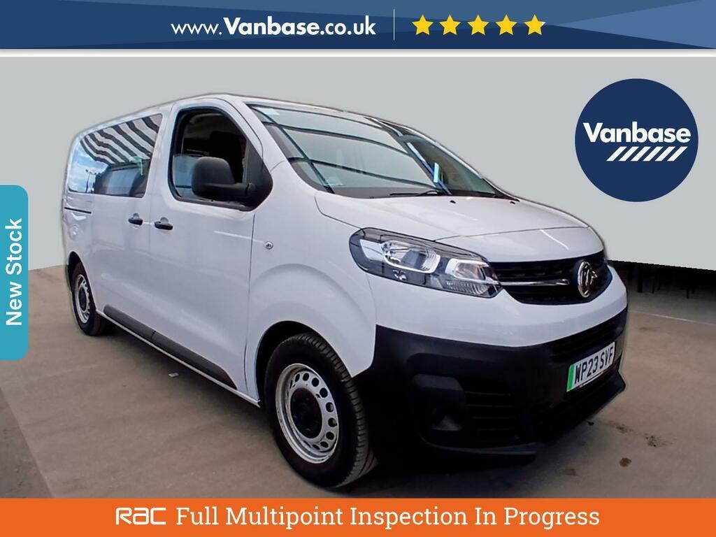 Vauxhall Vivaro 50Kwh Combi Mpv Mwb 9 Seat, 7.4 White