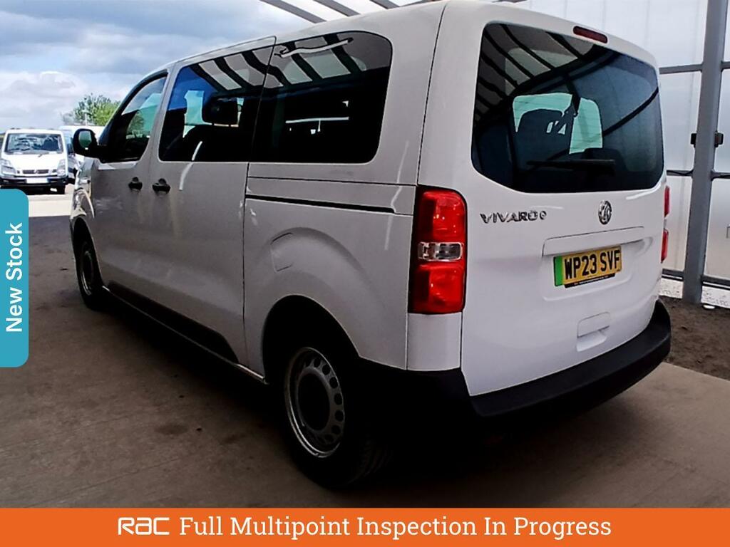 Vauxhall Vivaro 50Kwh Combi Mpv Mwb 9 Seat, 7.4 White #2