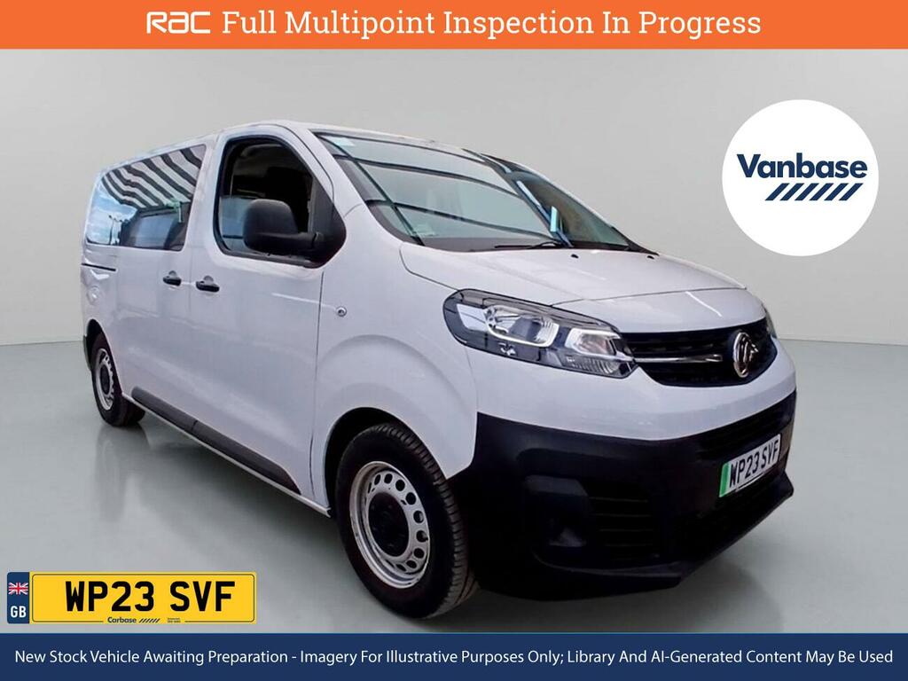 Vauxhall Vivaro 50Kwh Combi Mpv Mwb 9 Seat, 7.4 White