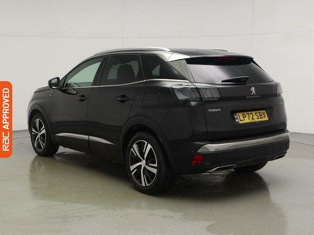 Peugeot 3008 1.6 13.2Kwh Gt Line Suv Plug-in Hybrid LP72SBX Black #4