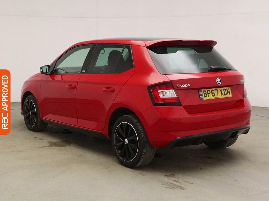 Skoda Fabia 1.0 Tsi Monte Carlo Hatchback Eu BP67XDN Red #4