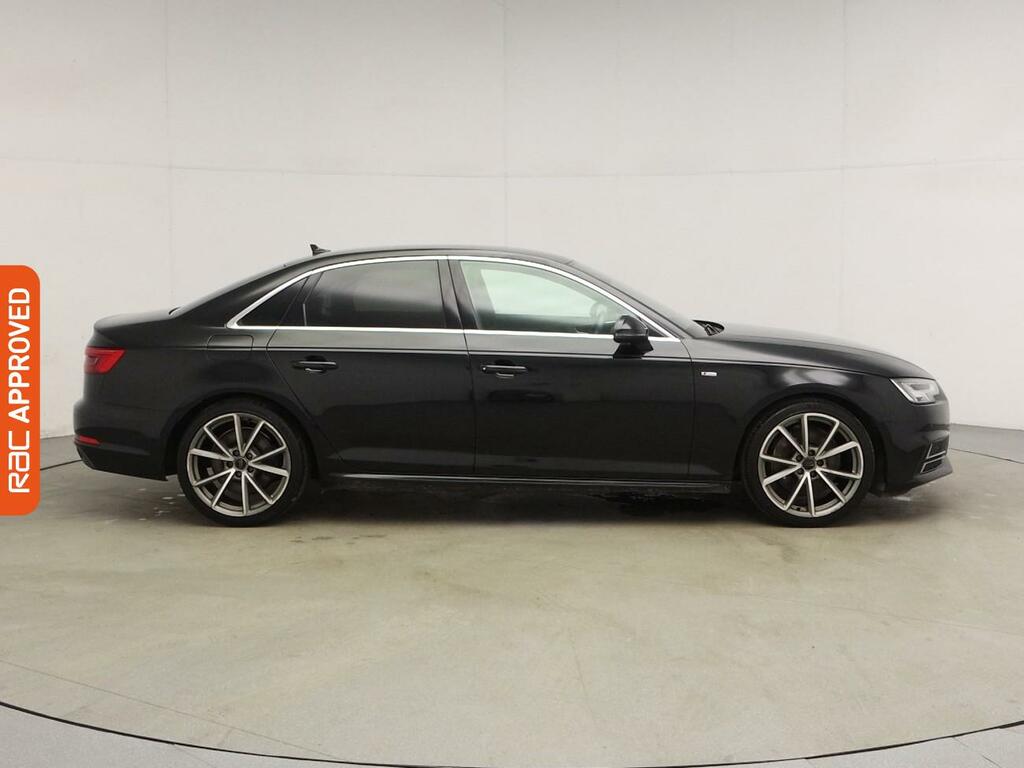 Audi A4 2.0 Tfsi S Line Saloon S Tronic Quattro Black #5