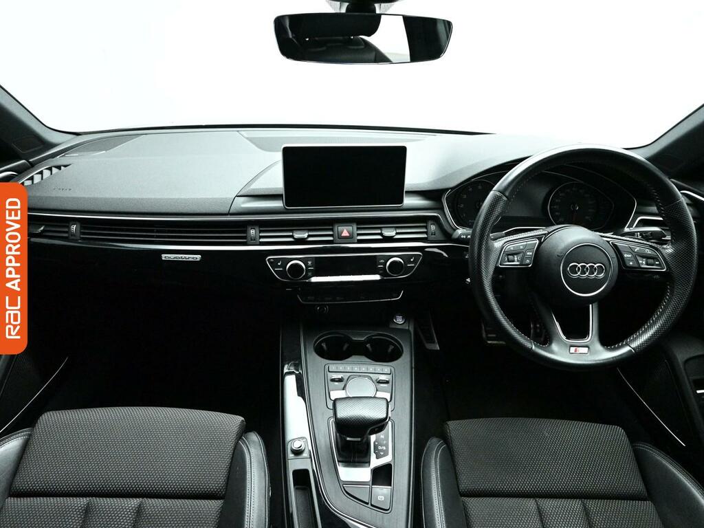 Audi A4 2.0 Tfsi S Line Saloon S Tronic Quattro Black #2