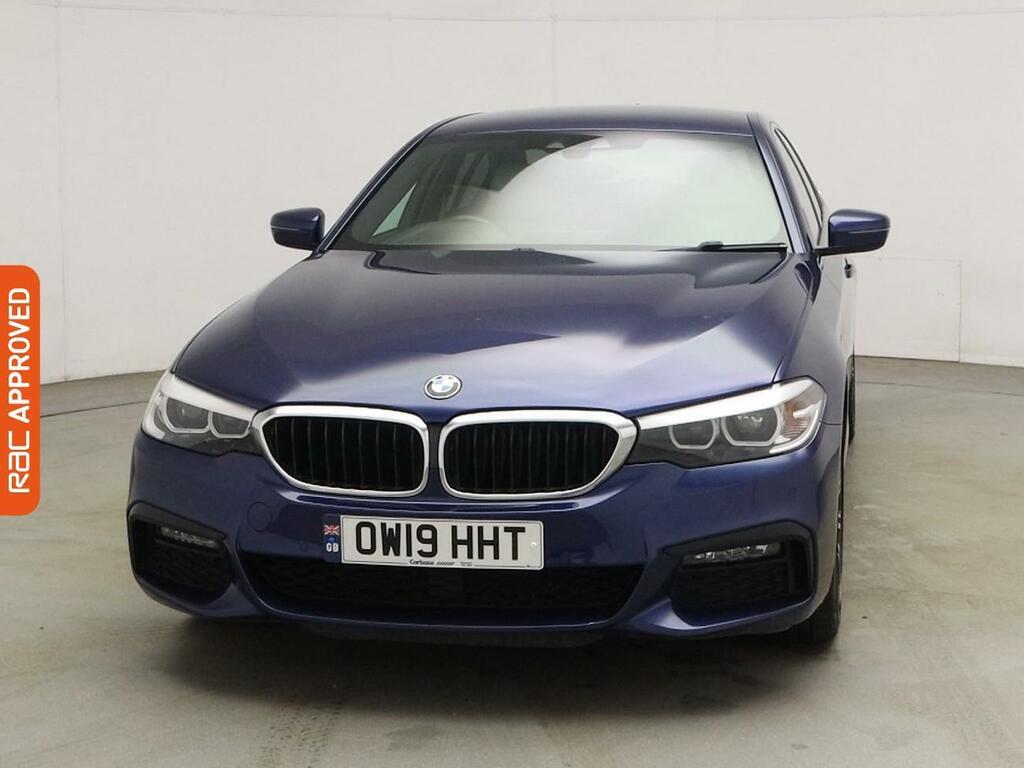 BMW 5 Series 2.0 530E 9.2Kwh M Sport Saloon Plug-in OW19HHT Blue #6