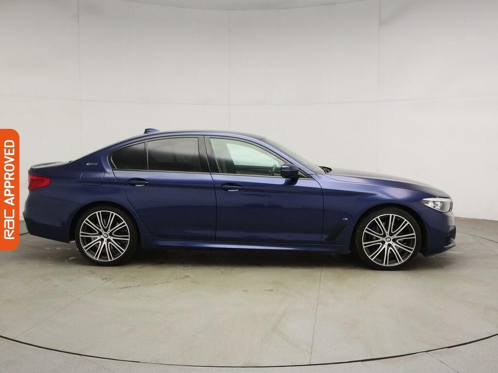 BMW 5 Series 2.0 530E 9.2Kwh M Sport Saloon Plug-in OW19HHT Blue #5