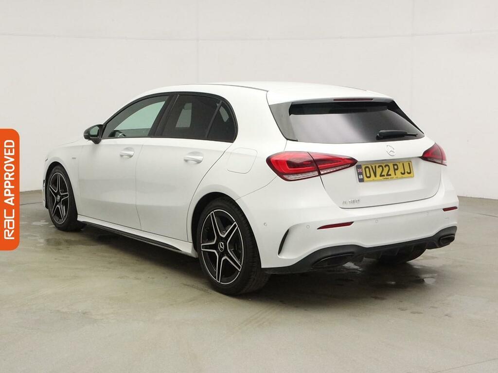 Mercedes-Benz A Class 1.3 A180 Amg Line Edition Executive Hatchback OV22PJJ White #4