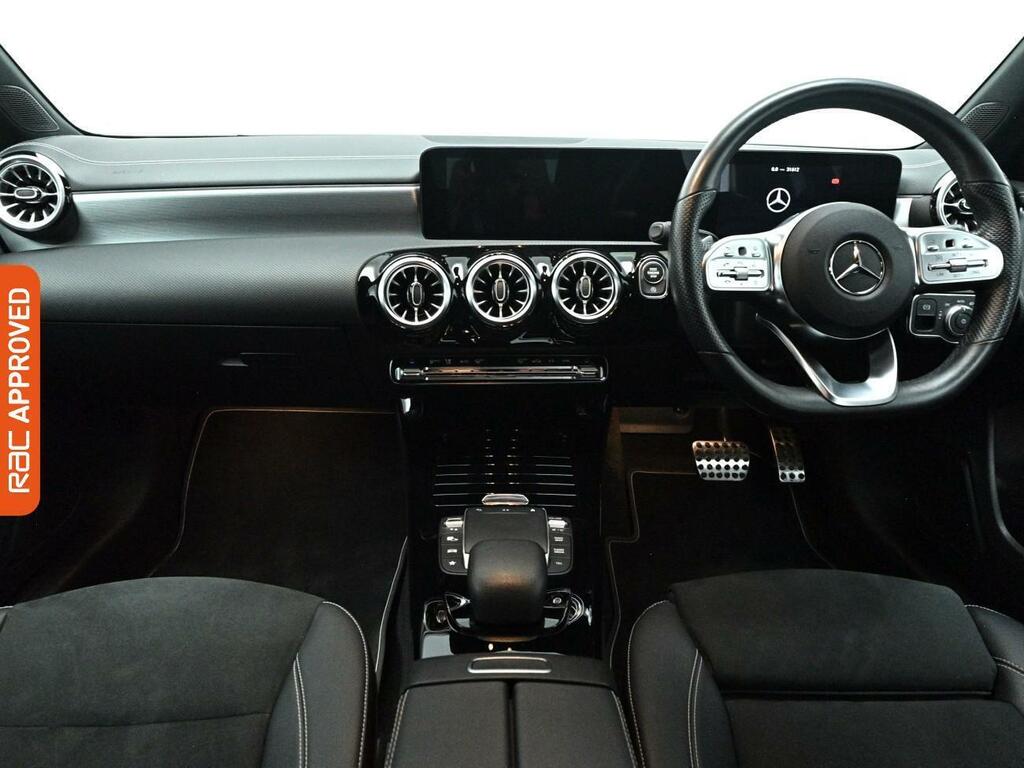 Mercedes-Benz A Class 1.3 A180 Amg Line Edition Executive Hatchback OV22PJJ White #2