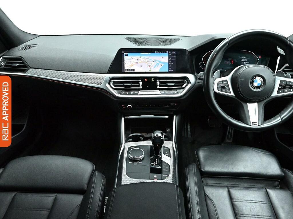BMW 3 Series 2.0 320I M Sport Saloon Euro 6 S YB21KXL Blue #2