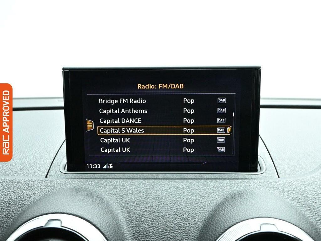 Audi A3 1.5 Tfsi Cod Black Edition Saloon S Tro YA18LJK Grey #3