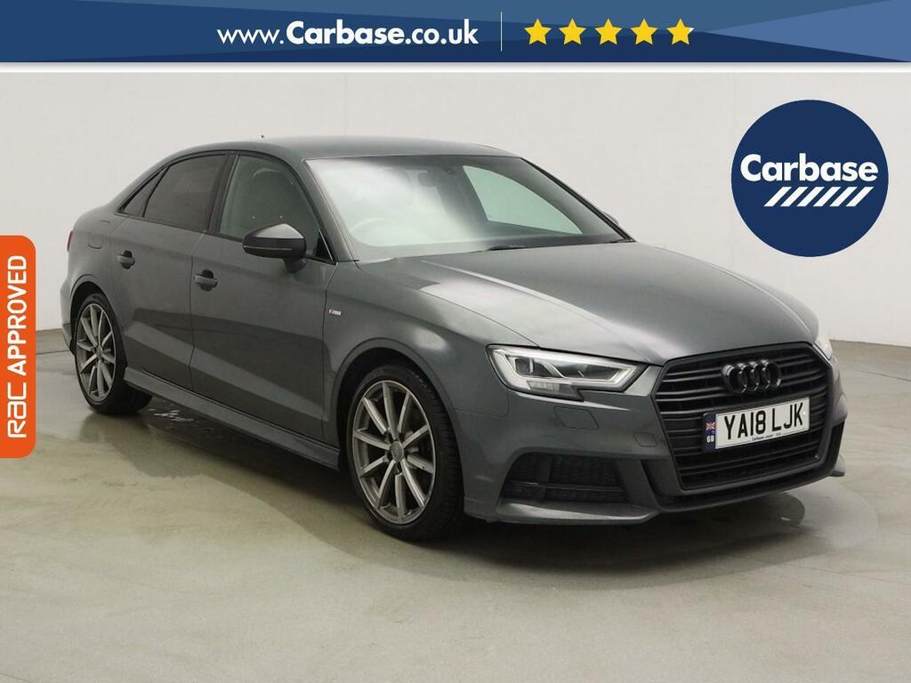 Audi A3 1.5 Tfsi Cod Black Edition Saloon S Tro Grey