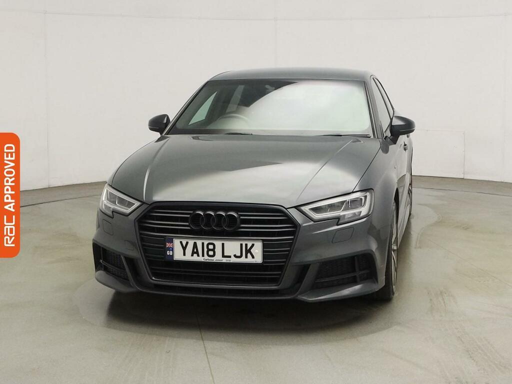 Audi A3 1.5 Tfsi Cod Black Edition Saloon S Tro YA18LJK Grey #6