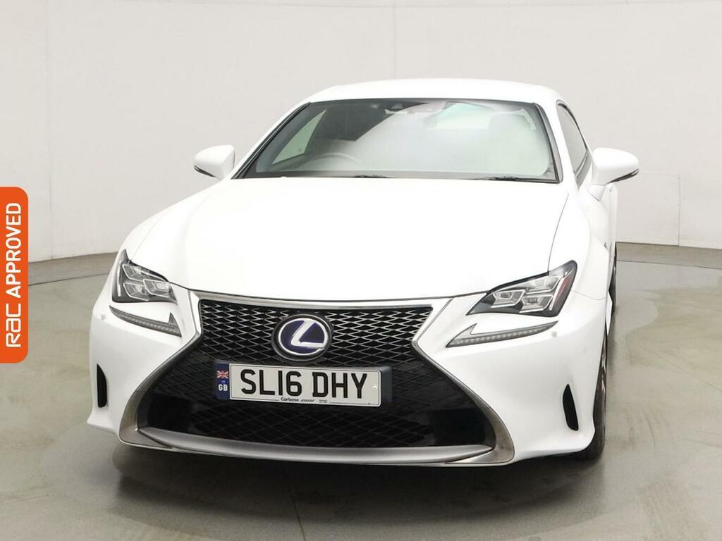 Lexus RC 2.5 300H F Sport Coupe Hybrid Cvt Euro White #6