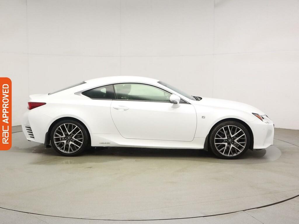 Lexus RC 2.5 300H F Sport Coupe Hybrid Cvt Euro White #5