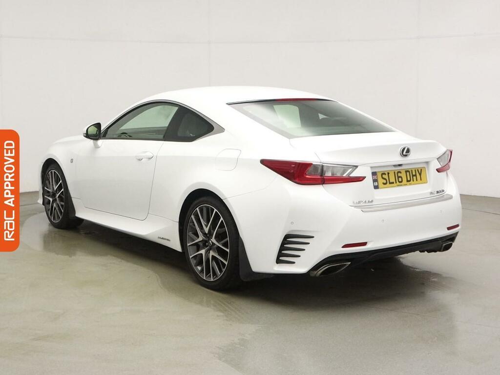Lexus RC 2.5 300H F Sport Coupe Hybrid Cvt Euro White #4