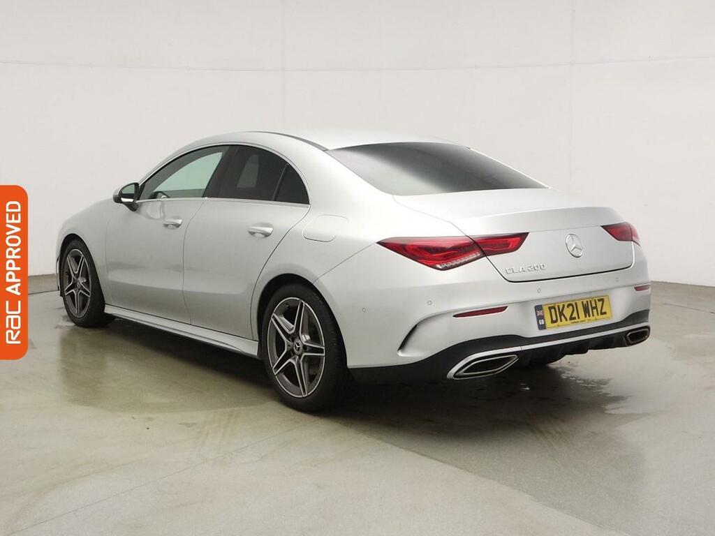 Mercedes-Benz CLA Class 1.3 Cla200 Amg Line Coupe 7G-dct Euro 6 DK21WHZ Silver #4