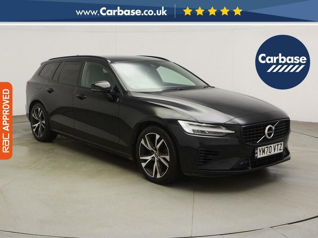 Volvo V60 2.0H T6 Recharge 11.6Kwh R-design Estate Petro Black
