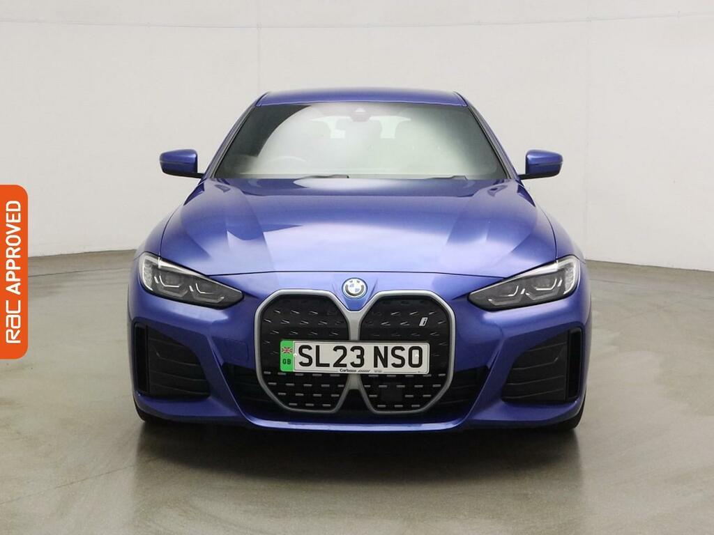BMW i4 40 83.9Kwh M Sport Gran Coupe Ed SL23NSO Blue #6