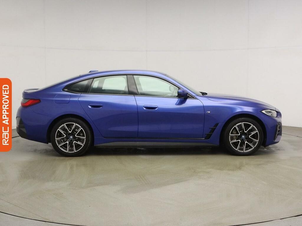 BMW i4 40 83.9Kwh M Sport Gran Coupe Ed SL23NSO Blue #5
