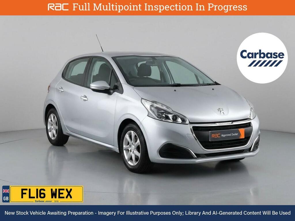 Peugeot 208 1.6 Bluehdi Active Hatchback Eur Silver