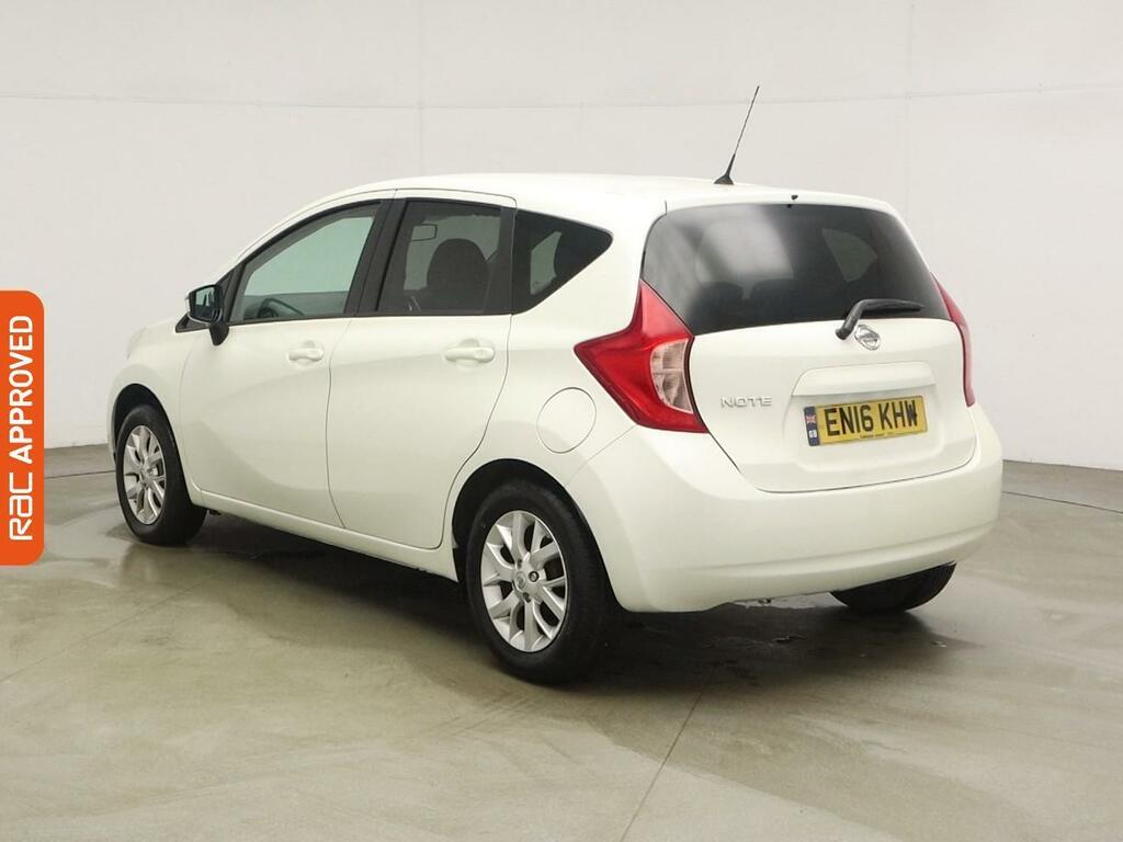 Nissan Note 1.2 Acenta Premium Hatchback Eur EN16KHW White #4