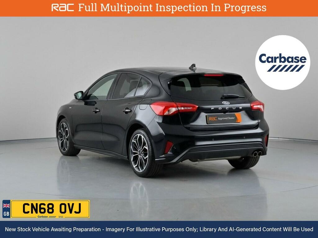 Ford Focus 1.0T Ecoboost St-line X Hatchback Manua CN68OVJ Black #2